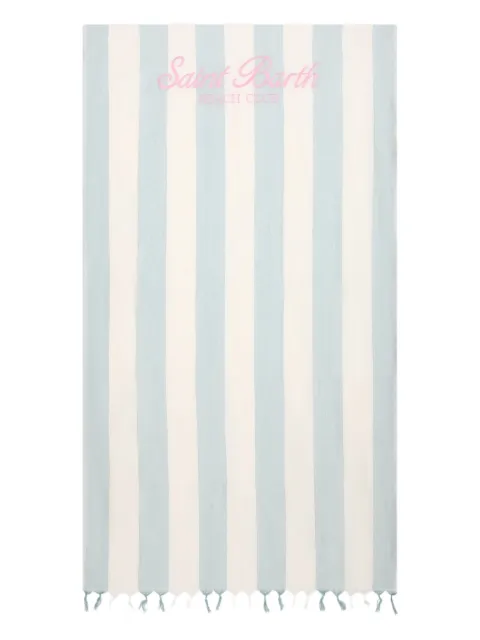 MC2 Saint Barth Kids striped beach towel