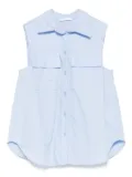 Miss Grant Kids poplin shirt - Blue