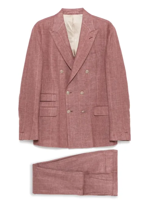 Costume à veste à boutonnière croisée - Eleventy - Modalova