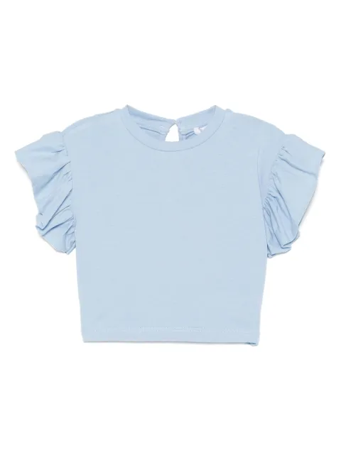 Miss Grant Kids ruffle-detail T-shirt