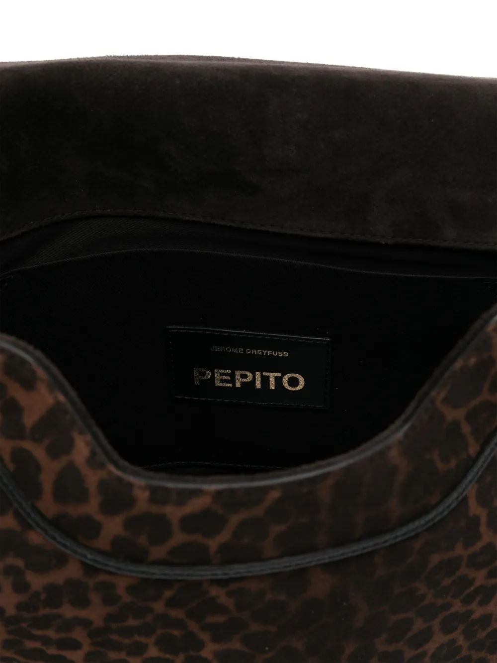 Jérôme Dreyfuss Pepito medium shopper Bruin