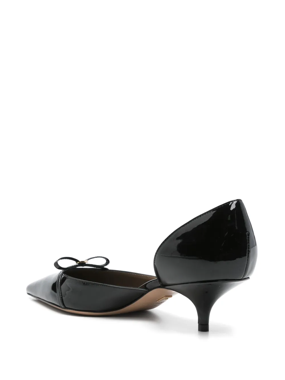 Ferragamo 50mm bow-detail pumps Black