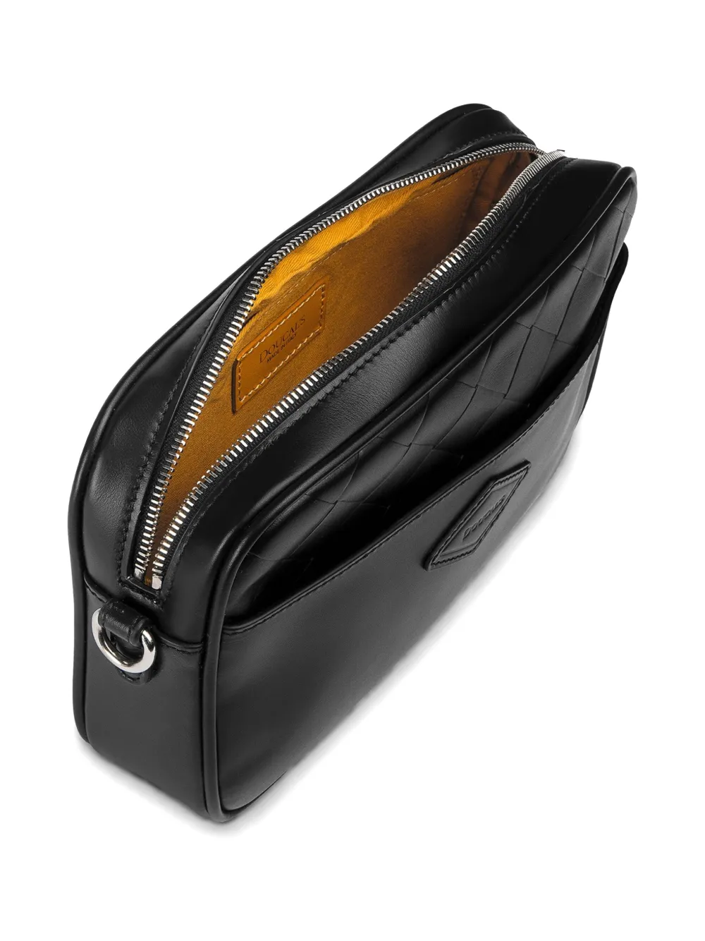 Doucal's Matelassé-detail Leather Messenger Bag