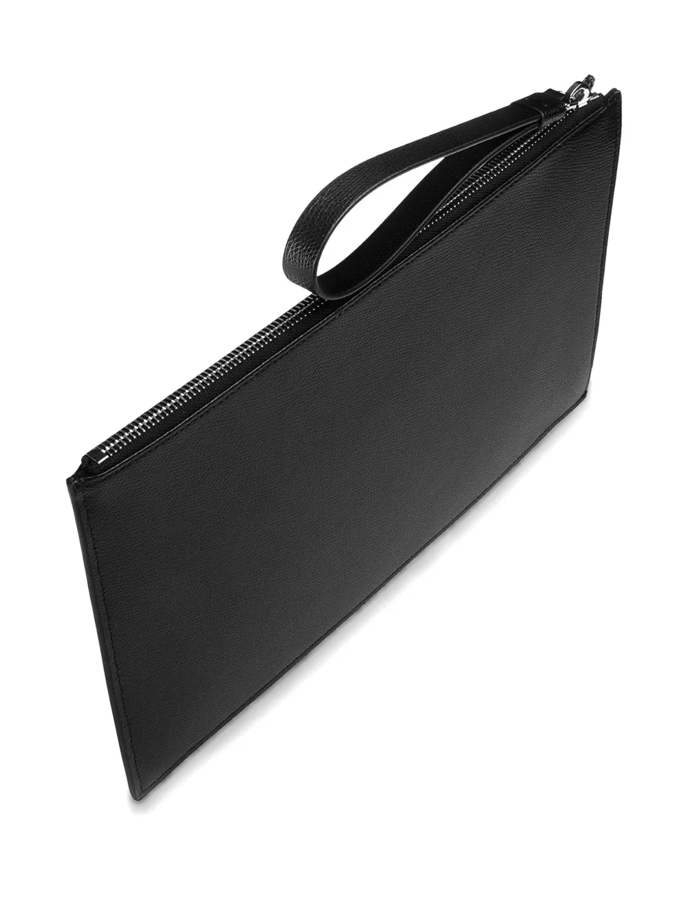 Doucal's Leren clutch Zwart