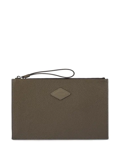 Doucal's Tumbled leather document pouch