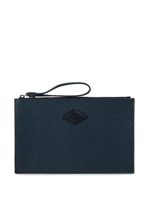 Doucal's Tumbled leather document pouch