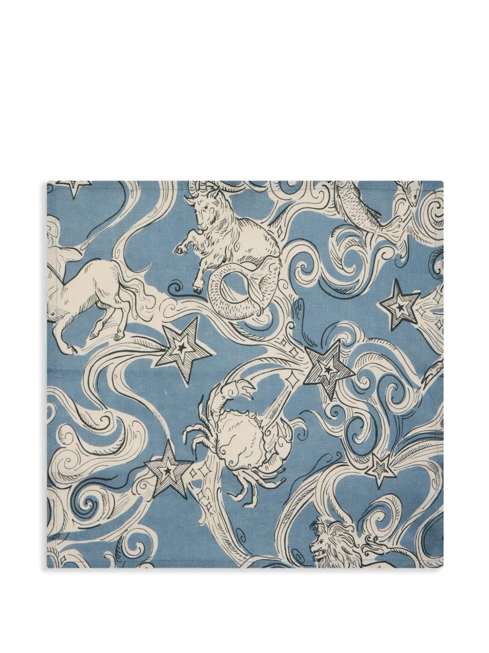 La DoubleJ Cosmos-print napkin (set of two) | Blue | Image 1