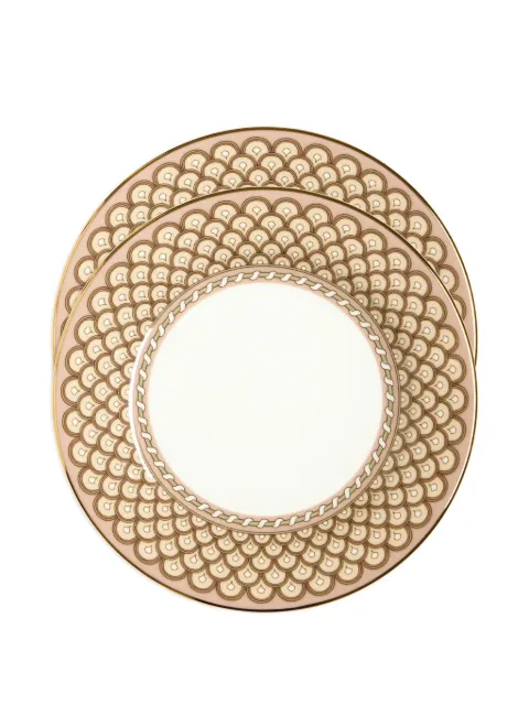 La DoubleJ Napoli-print dessert plate (set of two)