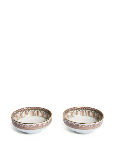 La DoubleJ patterned porcelain bowls (set of two)