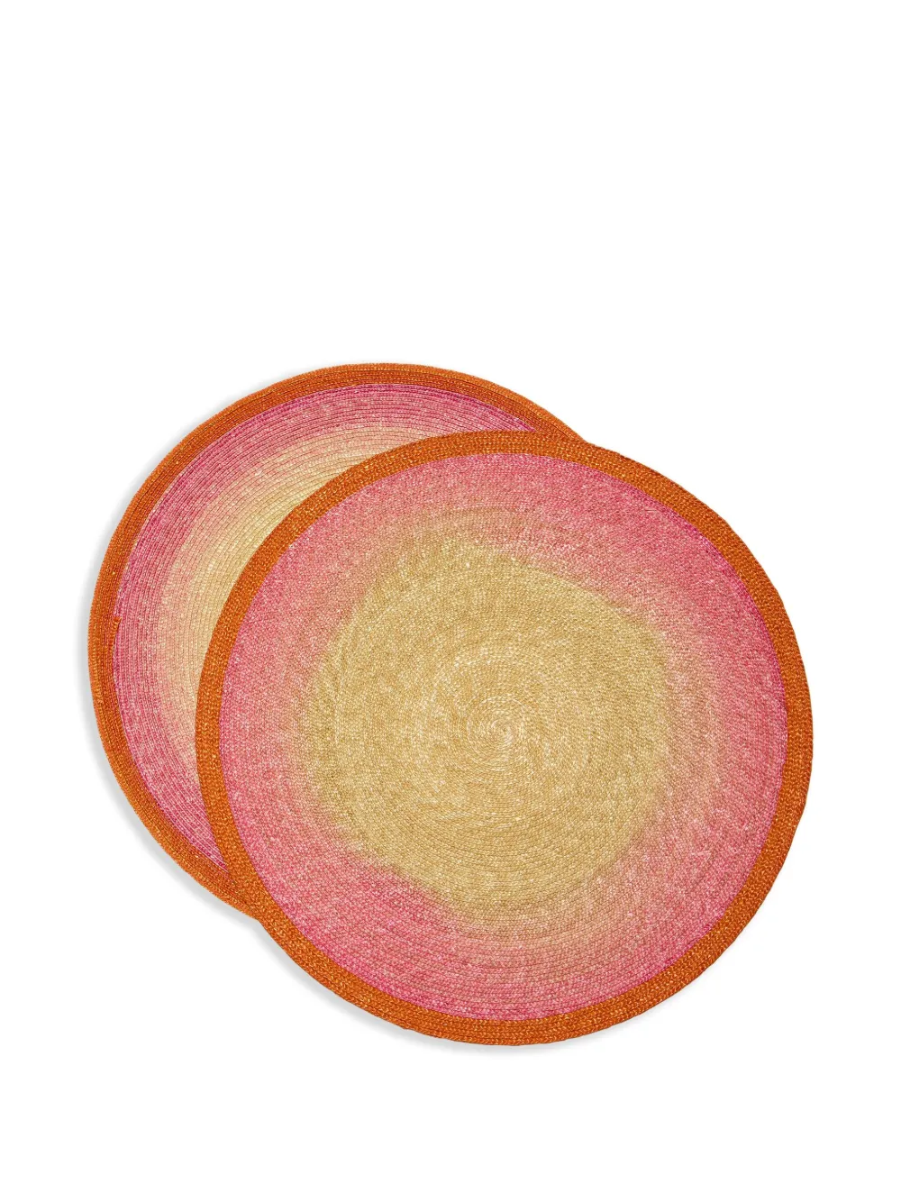 La DoubleJ Sunset Tischsets (2er-Set) | Rosa | Image 1