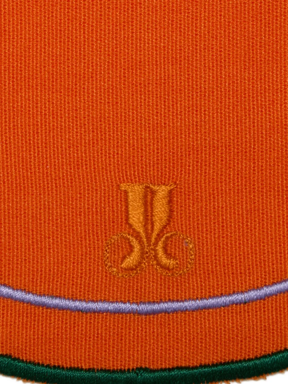 La Doublej Medallion Placemats Set Of 2 In Orange