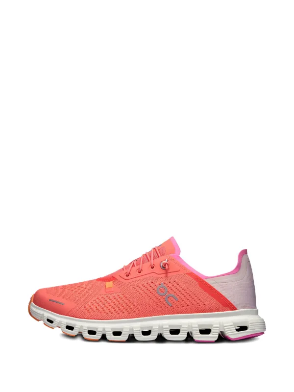 On Running Cloud Coast Mesh Running Sneakers Pink FARFETCH IN