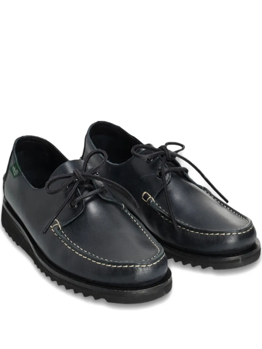 Kaptain Sunshine x Paraboot Domingue leather shoes Blue