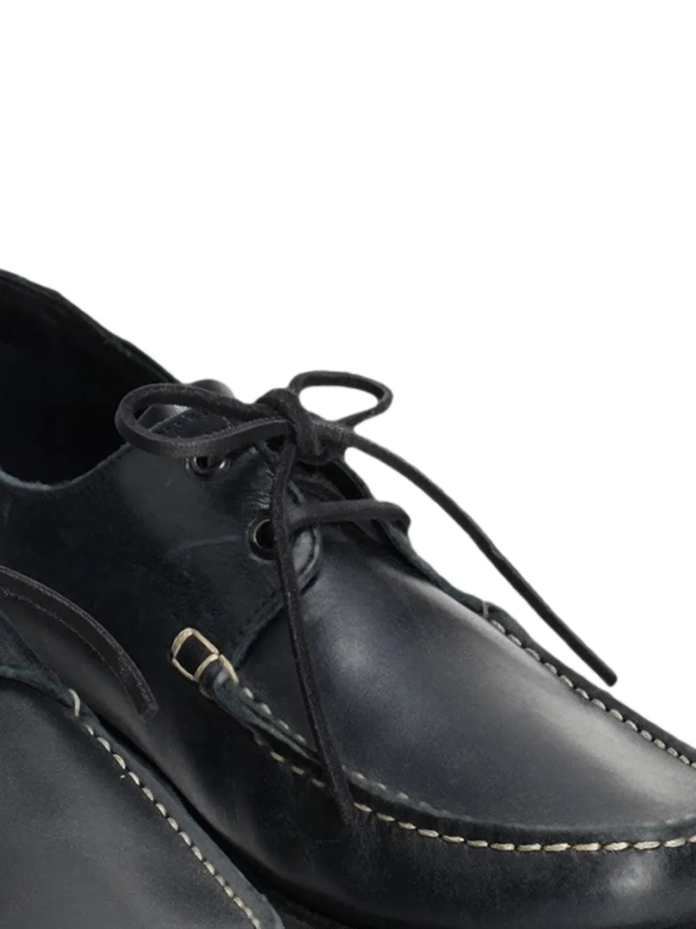 Kaptain Sunshine x Paraboot Domingue leather shoes - Blauw