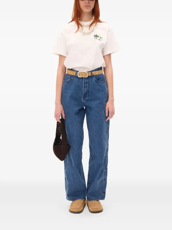【関税込み】Carne Bollente ブルー Country Crush ジーンズ CARNE BOLLENTE Country Crush ジーンズ | ブルー | FARFETCH JP