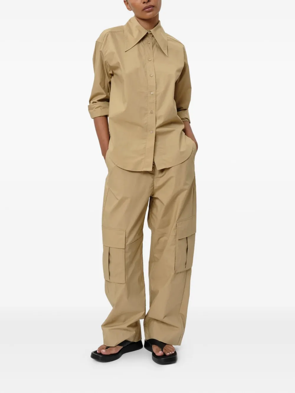 HERSKIND oversized collar button-up shirt | Shirts | Image 2