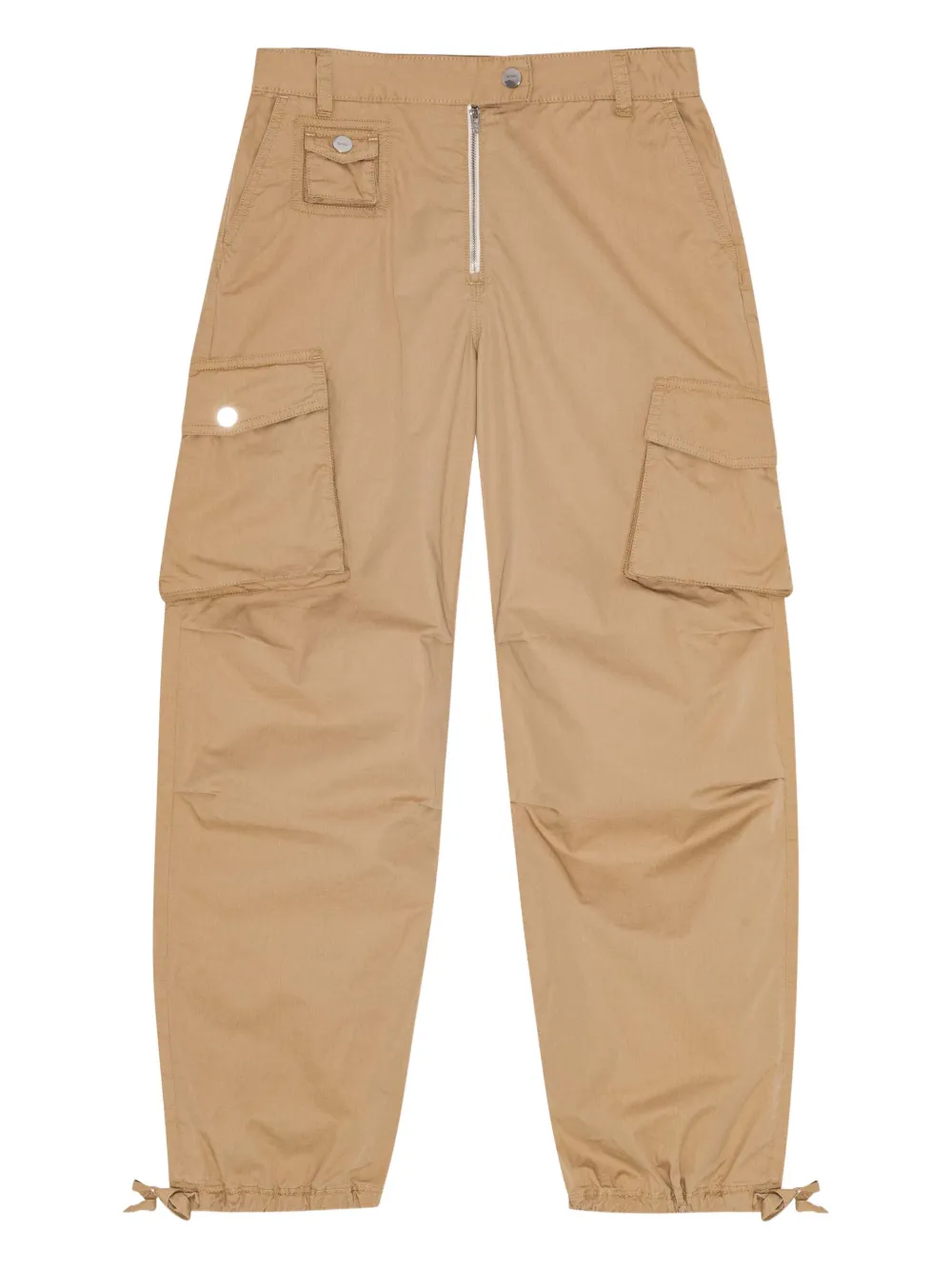 Ganni Organic-cotton Cargo Trousers
