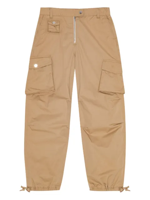 GANNI Calça cargo de algodão orgânico