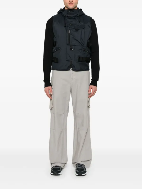 JUNYA WATANABE ベスト JUNYA WATANABE MAN×MXDVS 24SSCARGO VESTカーゴベスト ブラック