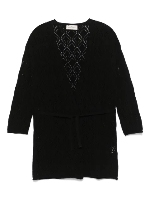 Bruno Manetti pointelle-knit cardigan