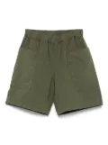 Il Gufo elasticated-waistband shorts - Green