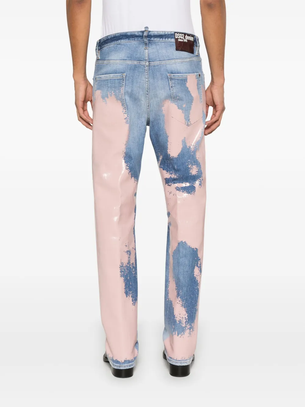 DSQUARED2 PAINT-SPLATTER JEANS
