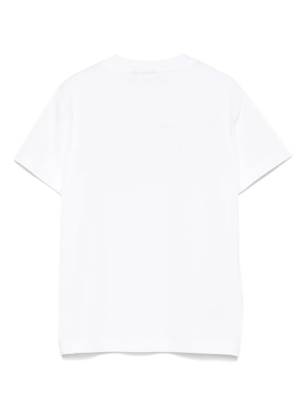 Aspesi Kids logo-print T-shirt Wit