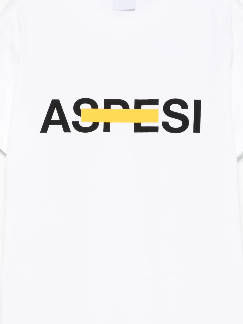 Aspesi Kids logo-print T-shirt Wit