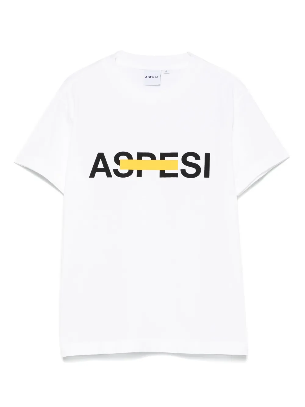 Aspesi Kids logo-print T-shirt Wit
