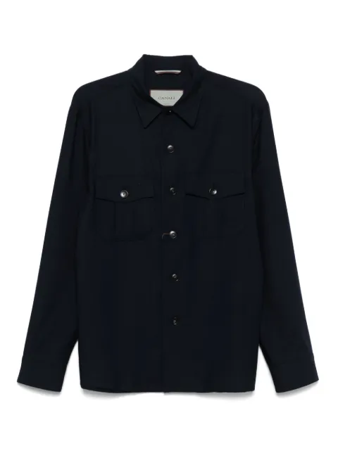 Canali cashmere shirt jacket