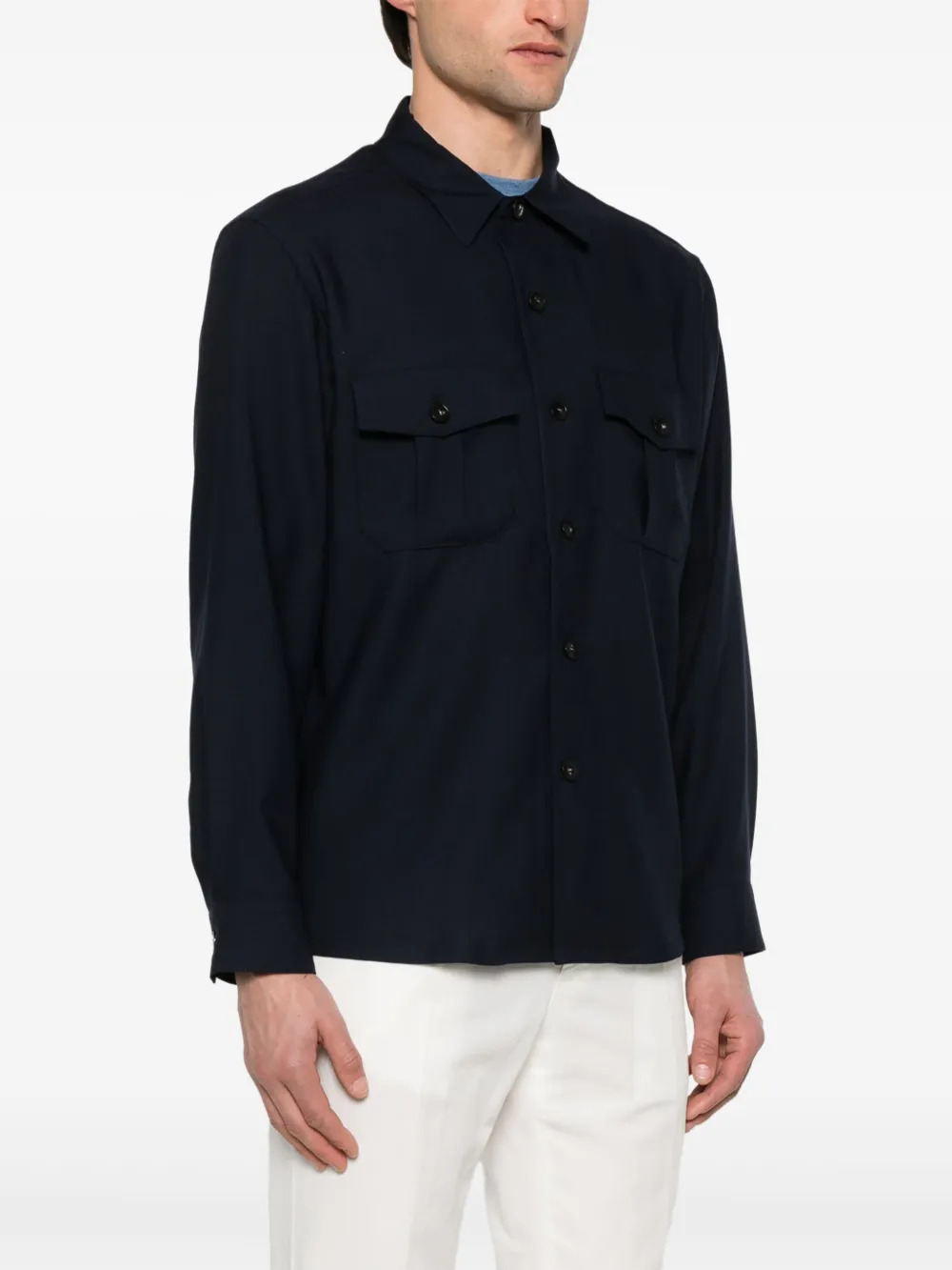 CANALI CASHMERE SHIRT JACKET