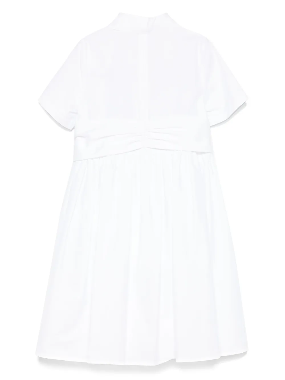 Aspesi Kids Jurk met strikdetail Wit