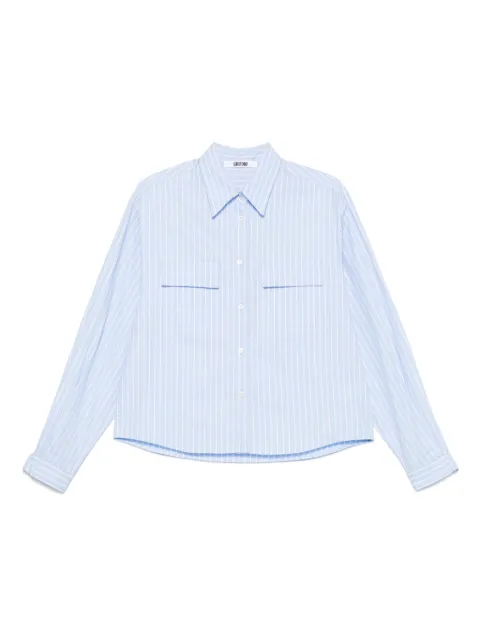 Grifoni camisa con rayas estampadas