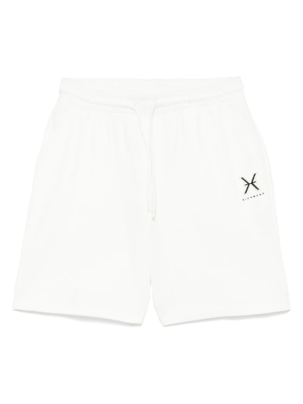 John Richmond Shorts con applicazione logo | bianco | Image 1