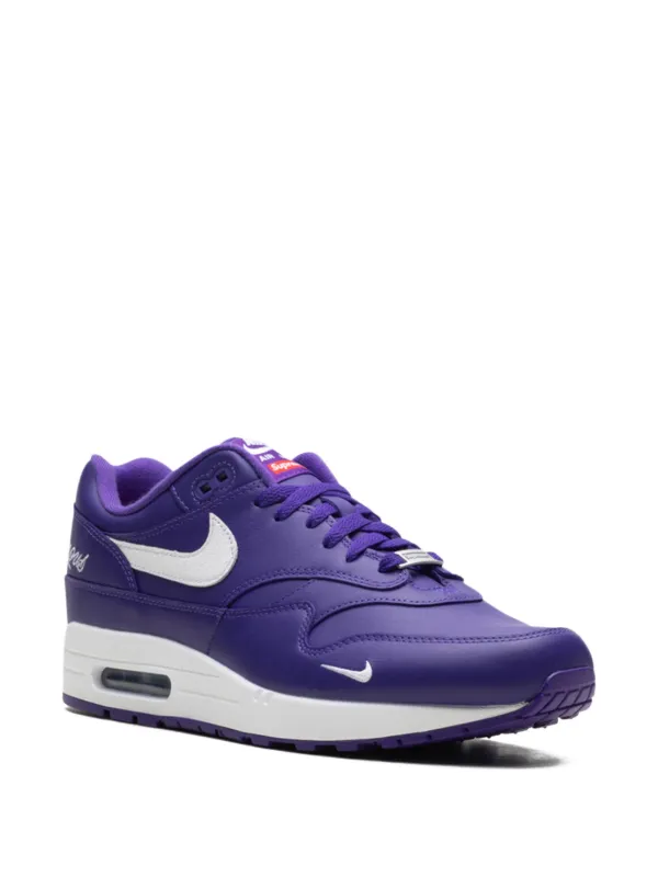 Nike Air Max 1 '87 SP Supreme Varsity Purple Review! - YouTube