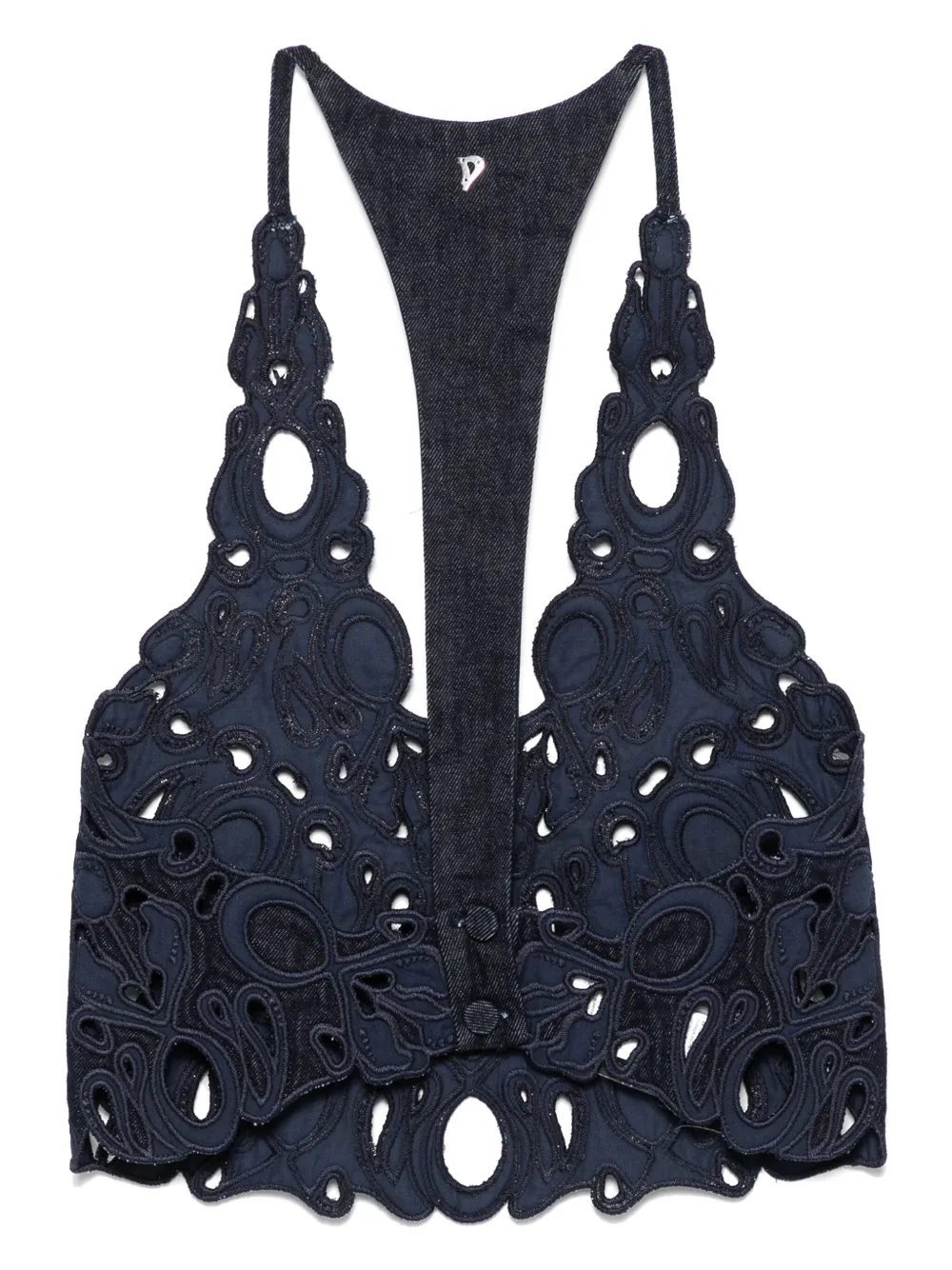 DONDUP Top denim | Canotte | Image 2