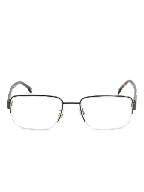 Carrera lentes con armazón rectangular