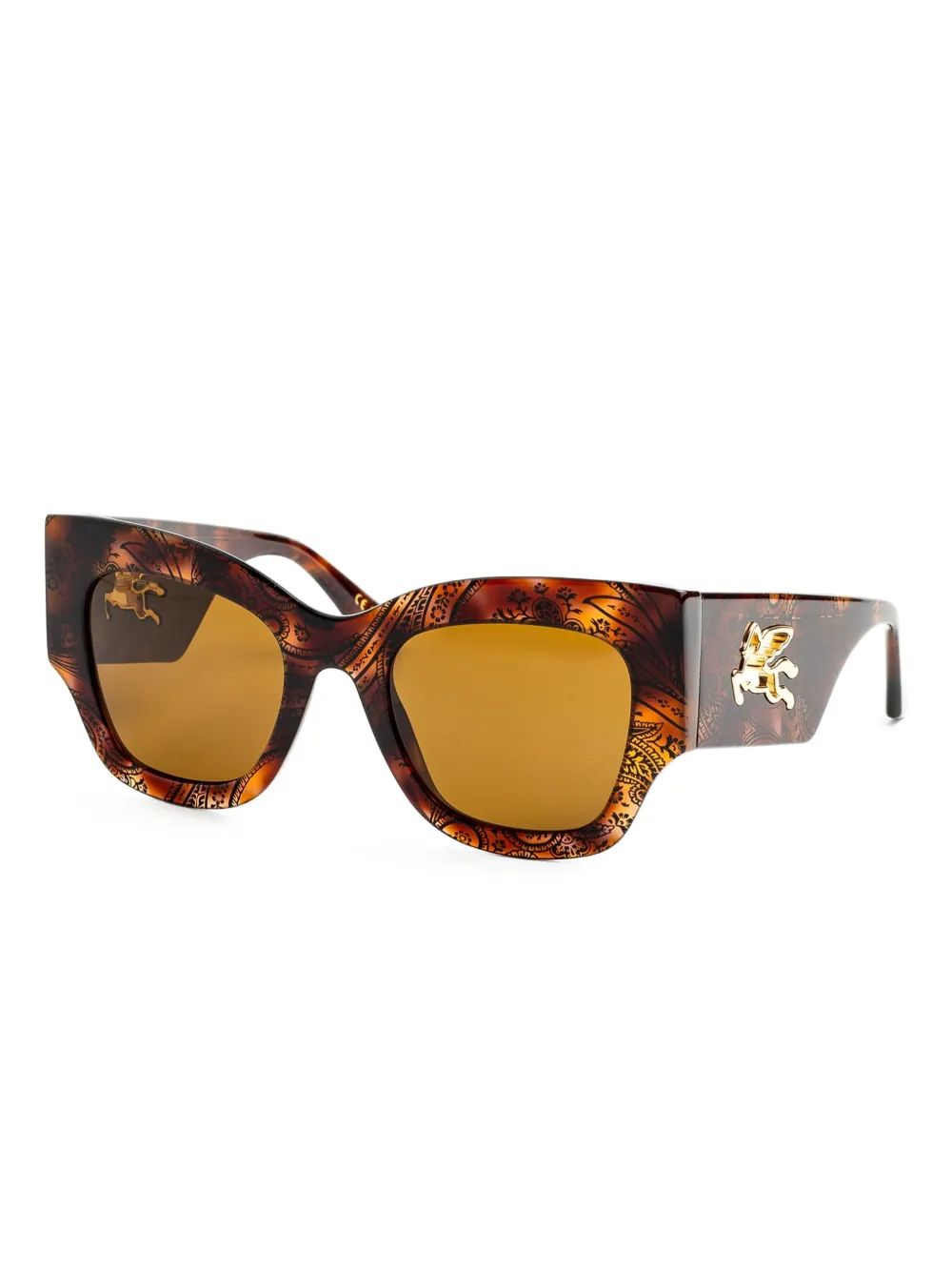 ETRO cat-eye frame sunglasses - Bruin