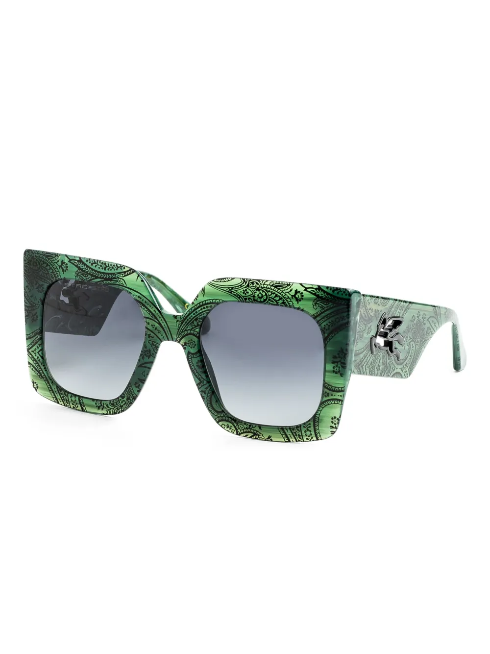 ETRO square-frame sunglasses - Groen