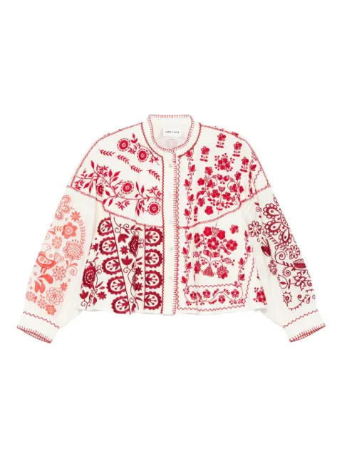 Antik Batik Mamie embroidered cotton blouse