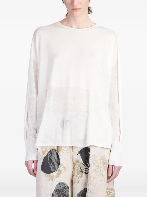 Y's round neck top
