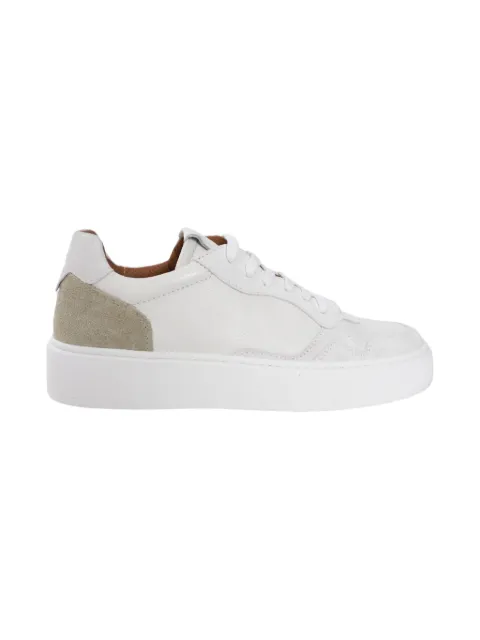 Eleventy leather sneakers