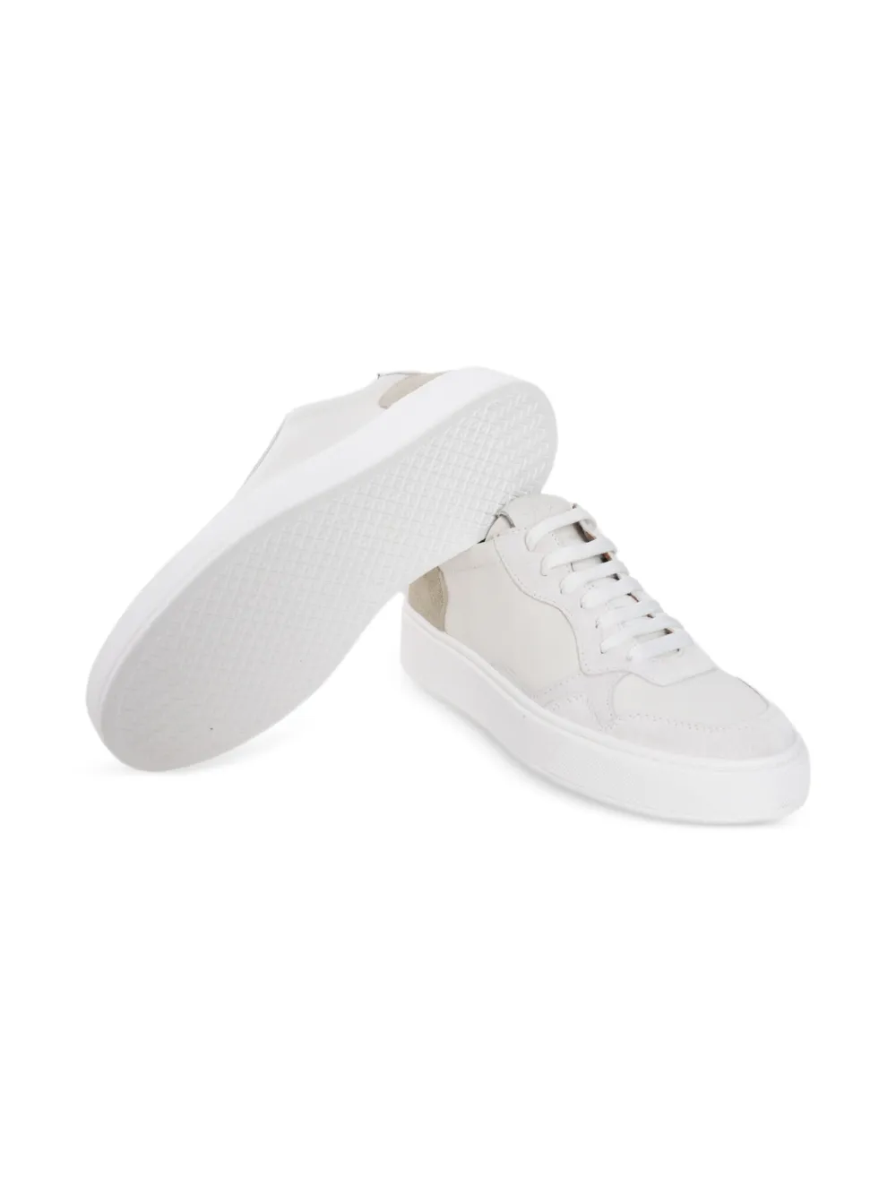 Eleventy Leren sneakers Wit