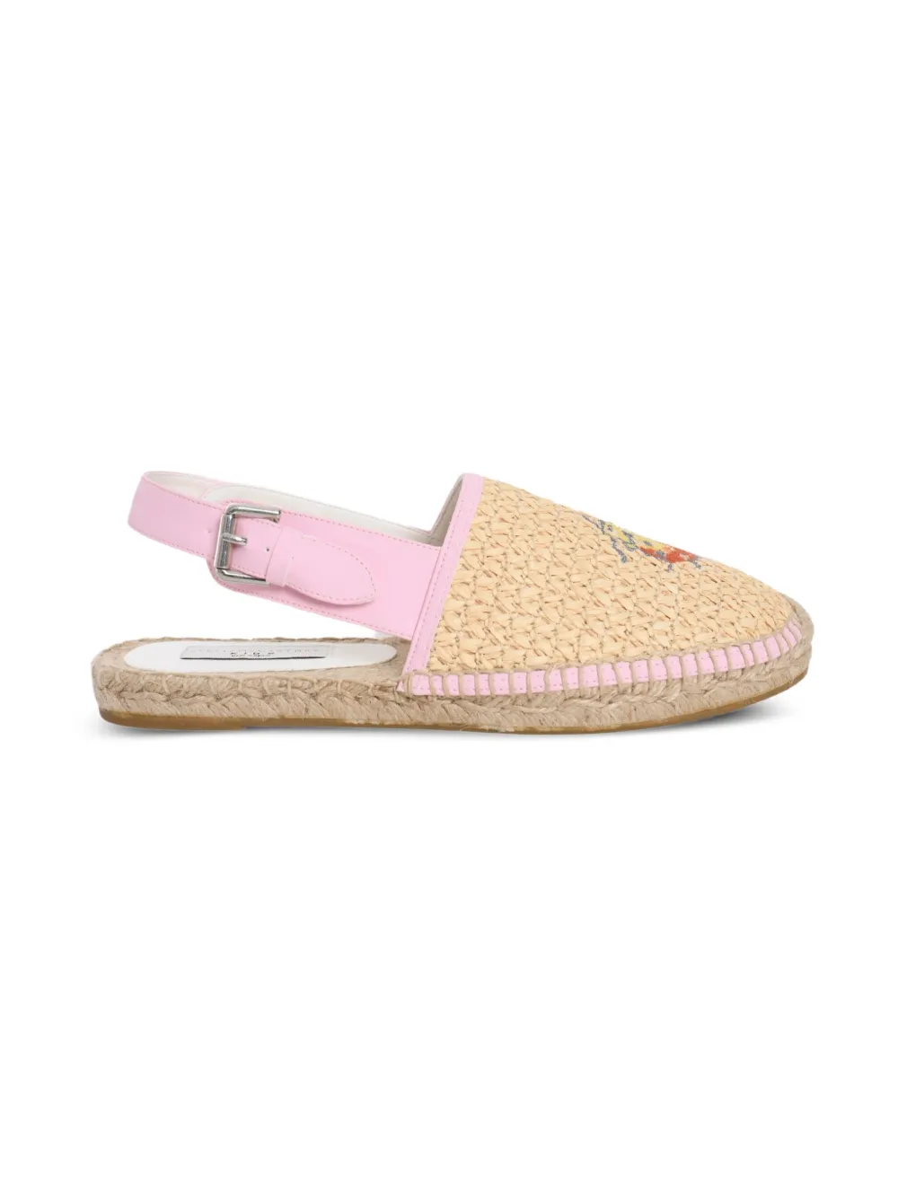 Stella McCartney Kids graphic-print espadrilles Neutrals