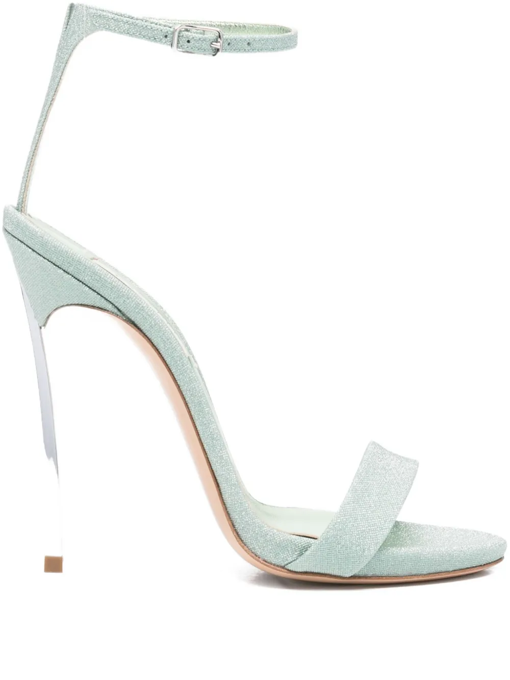 Casadei 100mm Marta Solar Eclipse stiletto sandals Groen