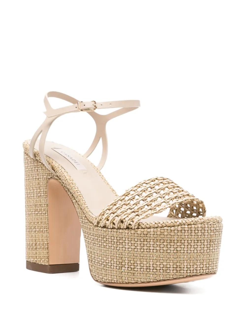 Casadei woven platform sandals | Heeled Sandals | Image 2