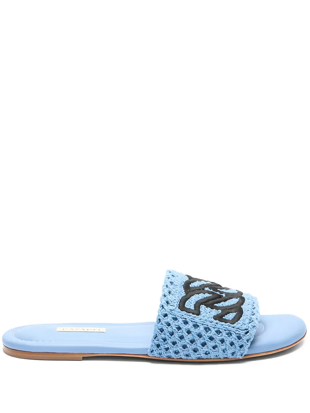 Casadei mesh flat sandals Blue