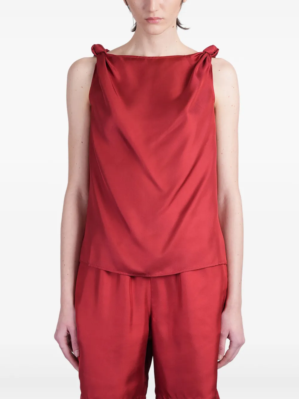 LouLou de Saison Remy トップ - レッド LouLou de Saison Remy トップ - レッド