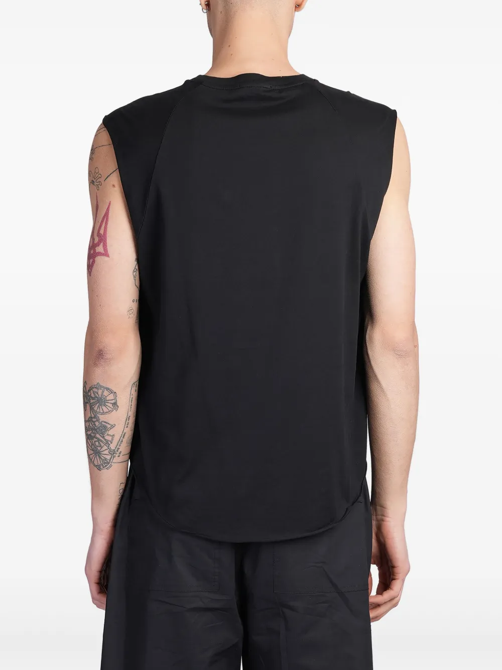 Roberto Collina Katoenen tanktop Zwart