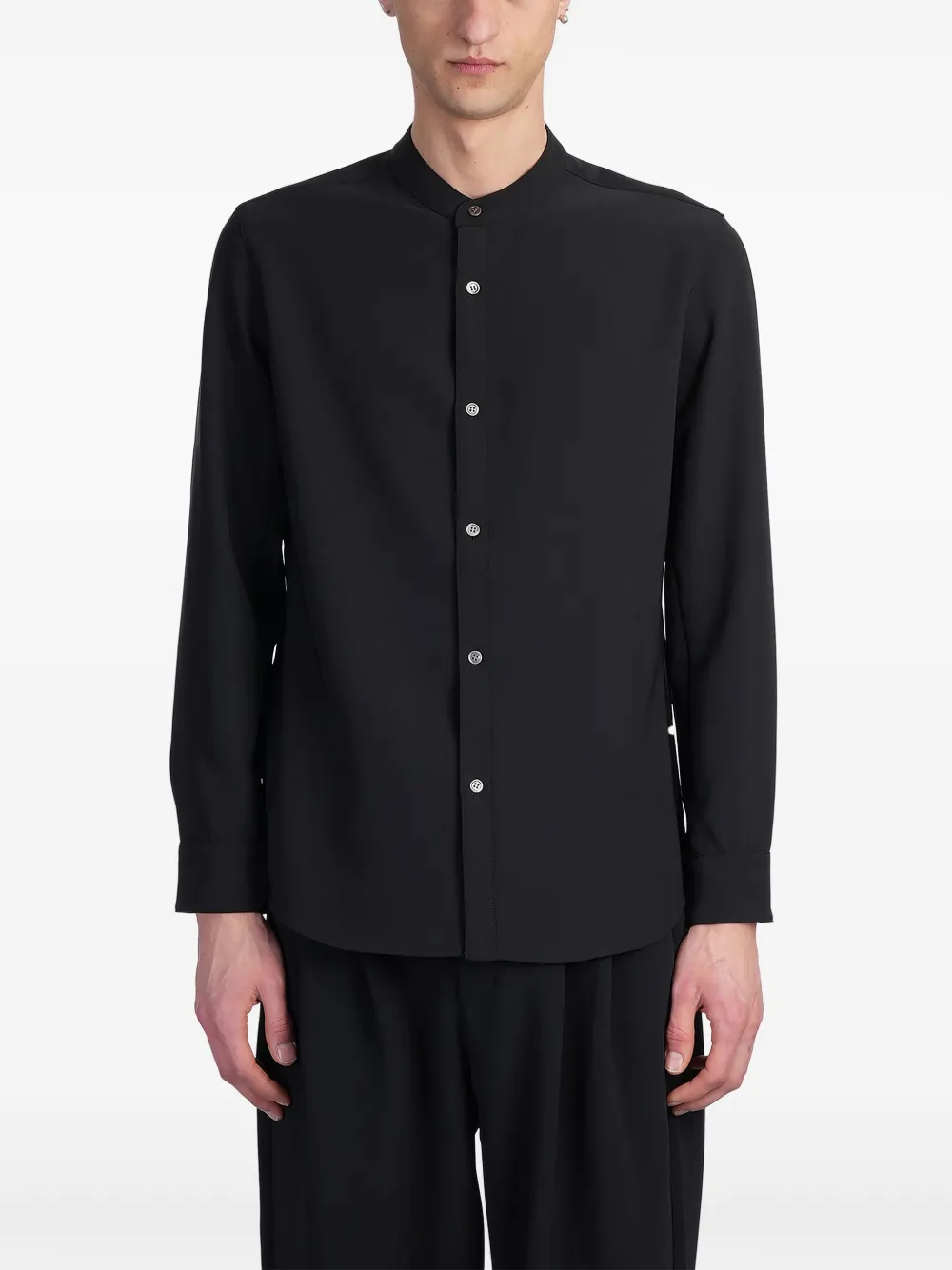 Attachment camisa sin cuello | negro | Image 1